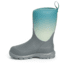 Muck Boots Element Boot - Kids, Gray/Teal Fade, 1, KEL-102-GRY-010
