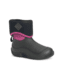 Muck Boots Hale Rubber Boots - Kids, Black/Magenta Digi Terrain Fade, 11, KBH-004-BLK-110