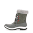 Muck Boots Women's Apres Lace Arctic Grip Boots, Gray/Red, 8 WALV-100-GRY-080