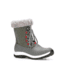 Muck Boots Women's Apres Lace Arctic Grip Boots, Gray/Red, 8 WALV-100-GRY-080