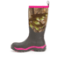 Muck Boots Woody PK - Womens, Bark/Real Tree APG/Hot Pink, 11, WWPK-RAPG-RT-110