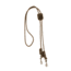 Mud River Mr Lanyard Double Dk Brn, Dark Brown, 22in, 38105