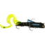 Musky Innovations Regular Bull Dawg, 9in, 3 oz, 2 3/0 Hooks Standard Black Chartreuse, 10204
