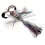 Musky Mayhem Baby Girl Musky Spinner, 2 #6 Blades, 4/0 Hook, Rainbow Nickel, 1.8oz, BG010
