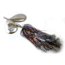 Musky Mayhem Double Cowgirl Musky Spinner, 7/0 Hooks, Rainbow Nickel, 10in, 2.8oz, DC010