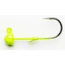 Mustad Addicted Steelhead Worm Jig, UV Chartreuse 1/4oz,, 4 PK, GMH833-1/4-CH-4