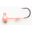 Mustad Addicted Steelhead Worm Jig, UV Peach, 1/4oz 4 PK, GMH833-1/4-PP-4