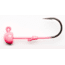 Mustad Addicted Steelhead Worm Jig, UV Pink, 1/4oz 4 PK, GMH833-1/4-PK-4