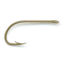 Mustad Classic Beak Hook, Forged, Special Long Shank, Offset, Ringed Eye, Bronze, Size 4, 10 per Pack, 92671-BR-4-10