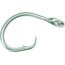 Mustad Classic Circle Hook, Curved In/Kirbed Point, 2X Strong, Offset, Ringed Eye, Duratin, Size 11/0, 2 per Pack, 39965D-11/0-29
