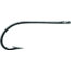 Mustad Classic O'Shaughnessy Hook, Forged, Ringed Eye, Black Nickel, Size 1/0, 8 per Pack, 3407-BN-1/0-8