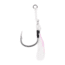Mustad Heavy Duty Assist Rig, White w/ Green Flash, Size 4/0, J-ASSIST2-4/0-2