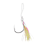 Mustad Heavy Duty Assist Rig, White w/ White Flash & Ring, Size 4/0, J-ASSIST1-4/0-2