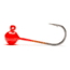 Mustad Jig Head, UV Orange, 1/16oz, PSH833-1/16-OR-4