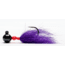 Mustad Sink It Series Jig, Black-Anadro Purple, 1/8oz, SBJ-1/8-BPP-1