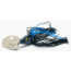 Mustad Skatter Shade Blade Jig, Black/ Blue, 3/8oz, WSS608-3/8-BB-1