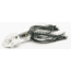 Mustad Skatter Shade Blade Jig, Black Shad, 1/2oz, WSS608-1/2-SB-1