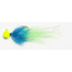 Mustad Tailout Twitcher UV Chartruese-Anadro Blue- Green Machine 1/2oz, STJ-1/2-CGBG-1