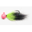 Mustad Tailout Twitcher UV Chartruese-Senyo Midnight-Mystic Black 3/4oz, STJ-3/4-CHBB-1