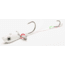 Mustad Walleye Death Spinner, Pearl Clear Sparkle, 1/2oz, WSJ-12-PEA-1