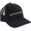 Mystery Ranch Logo Front Trucker Hat, Black, One Size, 113107-001-00