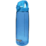 Nalgene On-The-Fly Lock-Top Sustain Bottle, 24 oz, Blue with Glacial Cap, 24oz, 5565-2624