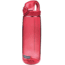 Nalgene On-The-Fly Lock-Top Sustain Bottle, 24 oz, Pink with Beet Red Cap, 24oz, 5565-3524