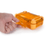 Nanuk 320 Nano Small Protective Case,6.3x4.7x2.2in,Orange, 320S-000OR-0A0