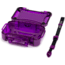 Nanuk 320 Nano Small Protective Case,6.3x4.7x2.2in, Purple, 320S-000PR-0A0