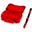 Nanuk 320 Nano Small Protective Case,6.3x4.7x2.2in,Red, 320S-000RD-0A0