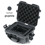 Nanuk 905 Water/Crush Proof Case w/Padded Divider - Graphite, 905S-020GP-0A0