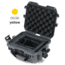 Nanuk 905 Water/Crush Proof Case w/Padded Divider - Yellow, 905S-020YL-0A0