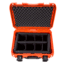 Nanuk 918 Hard Case w/ Padded Divider, Orange, 918S-020OR-0A0