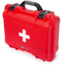 Nanuk 920 Case Empty with First Aid Logo, Red, 920S-000RD-PA0-FSA01