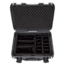 Nanuk 923 Hard Case w/ Padded Divider, Graphite, 923S-021GP-0A0