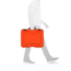 Nanuk 930 Water/Crush Proof Case w/Padded Divider - Orange, 930S-020OR-0A0