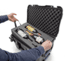 Nanuk 938 Case with Foam Insert for 6 Wine Bottles, Black, 938S-080BK-0A0-19365