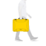 Nanuk 940 Case w/padded divider - Yellow, 940S-020YL-0A0