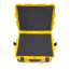 Nanuk 960 Protective Case w/ Cubed Foam, Yellow, Large, 960S-010YL-0A0