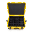 Nanuk 960 Protective Case w/Padded Divider, Yellow, Large, 960S-020YL-0A0