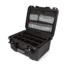 Nanuk Case 933 w/lid org./divider, Black, Large, 933S-060BK-0A0