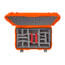 Nanuk Case 938 w/padded divider, Orange, Large, 938S-020OR-0A0