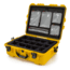 Nanuk 945 Pro Photo Camera Case Kit w/Lid Organizer / Padded Divider, Yellow, Large, 945S-060YL-0A0