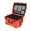 Nanuk 960 Pro Photo Camera Case Kit w/Lid Organizer / Padded Divider, Orange, Large, 960S-060OR-0A0