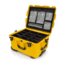 Nanuk 960 Pro Photo Camera Case Kit w/Lid Organizer / Padded Divider, Yellow, Large, 960S-060YL-0A0