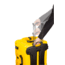 Nanuk Case 960 w/lid org. - w/divider, Yellow, Large, 960S-060YL-0A0