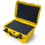Nanuk Case w/foam, Yellow, Medium, 918S-010YL-0A0