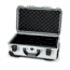 Nanuk 935 Protective Hard Case w/ Padded Divider, 22in, Silver, 935S-020SV-0A0