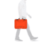 Nanuk Case, Orange, Medium , 918S-000OR-0A0