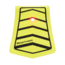 Nathan MagStrobe LED Clip Light, Black/Safety Yellow, OSFM NS5088-0028-00